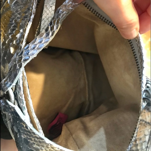 SOLD Juicy Couture vintage leather bag PYTHON - Picture 10 of 10